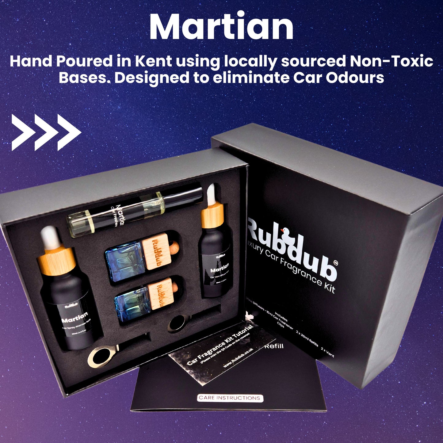Martian – Luxury Car Fragrance Set