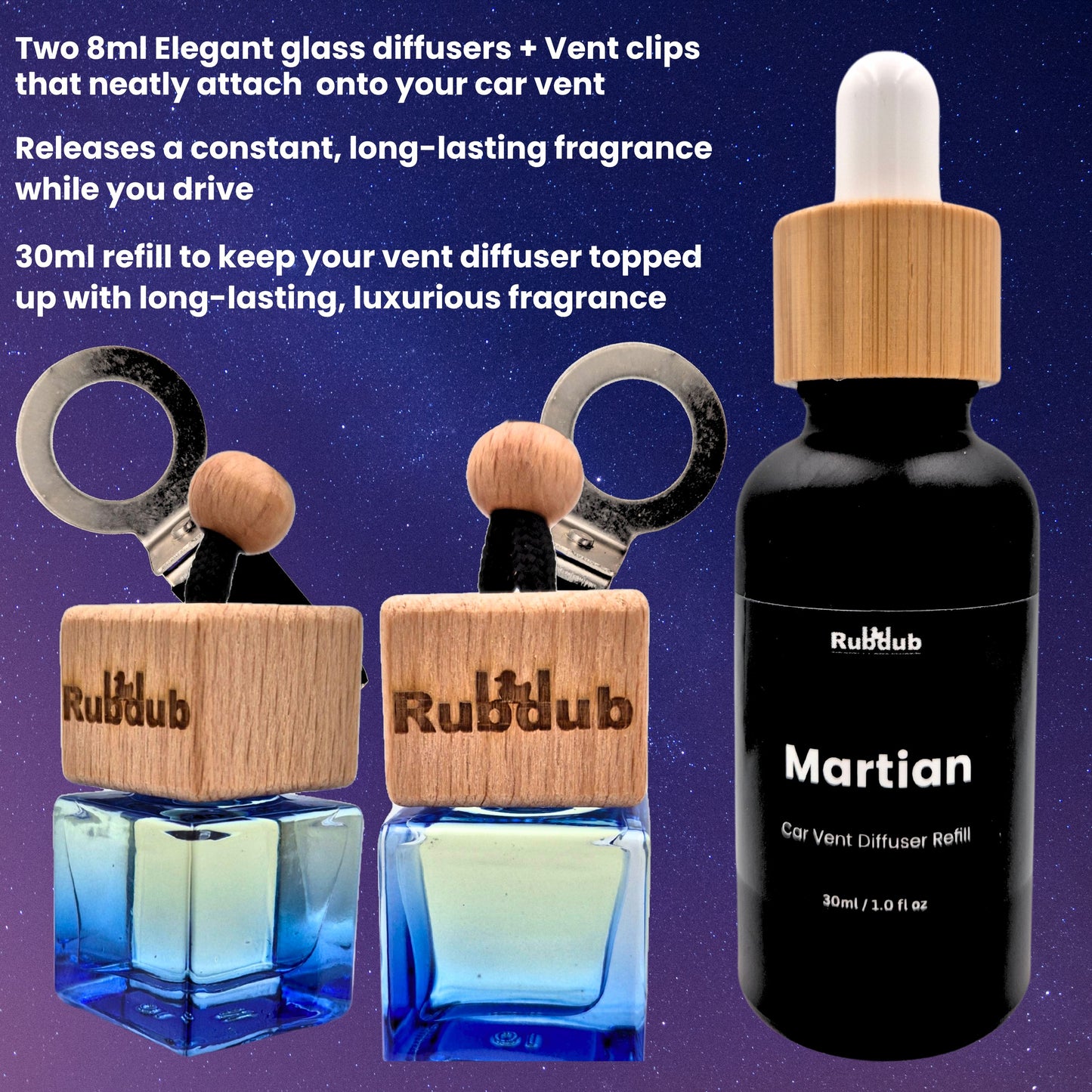 Martian – Luxury Car Fragrance Set