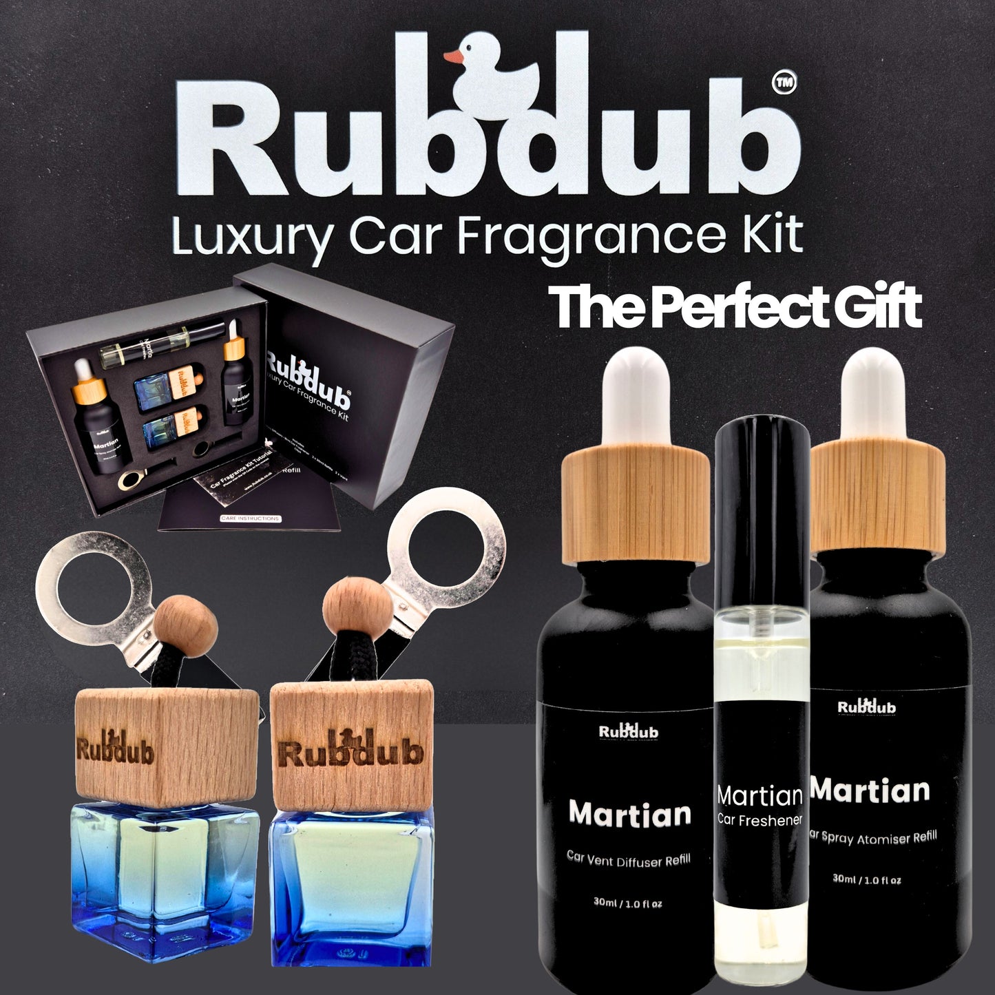 Martian – Luxury Car Fragrance Set