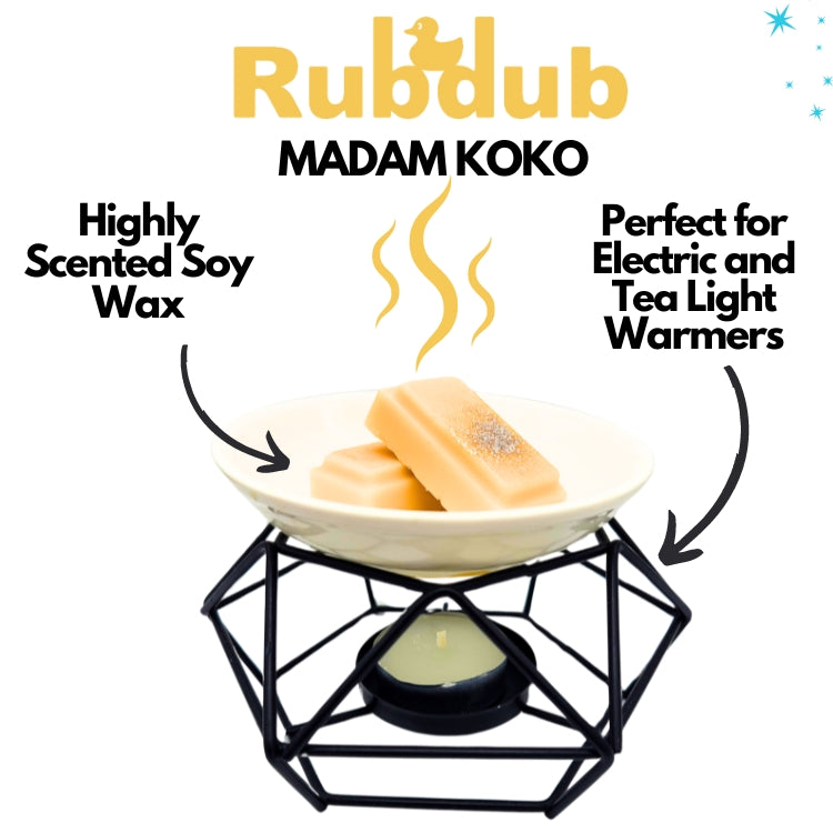Madam Koko 50g Wax Melt Snap Bar. 50 Hrs+ Burn Time