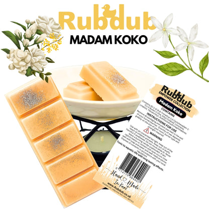 Madam Koko 50g Wax Melt Snap Bar. 50 Hrs+ Burn Time