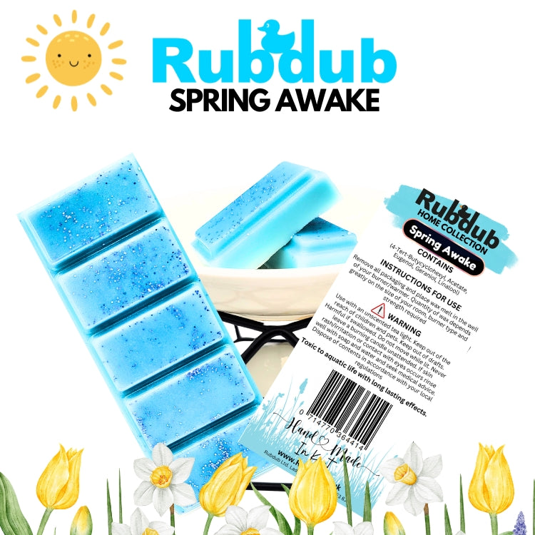 Spring Awake 50g Wax Melt Snap Bar. 50 Hrs+ Burn Time