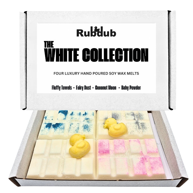 The White Collection - Fluffy Towels / Baby Powder / Snow Angel / Coconut & Shea